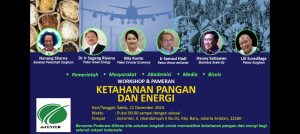 WORKSHOP & PAMERAN KETAHANAN PANGAN DAN ENERGI Akan Segera Digelar di Jakarta Selatan